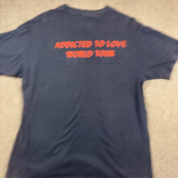 Vintage 1986 Robert Palmer Addicted To Love Tour T-shirt Music Band XL Black - Picture 6 of 9